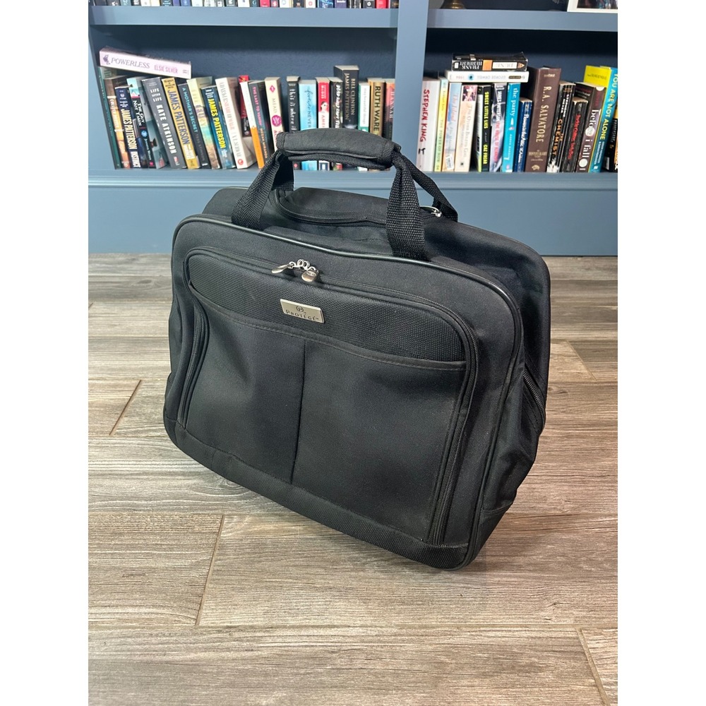 Protege Rolling Laptop Bag Business Briefcase 19" Carry On Telescoping Handle